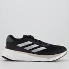 Tênis Adidas Supernova Stride Preto e Cinza