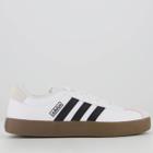 Tênis Adidas VL Court 3.0 Low Skateboarding Feminino Branco