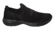 Tenis adrun fit day preto bronze/ e preto