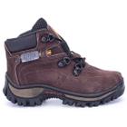 Tenis Adventure Bota Infantil Café Coturno Couro Ketter Boot