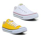 Tenis All Feminino Star Kit 2 Pares Cano Baixo Solado Original 163Te