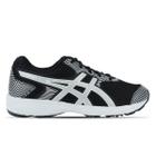 Tênis ASICS Buzz 4 - Infantil - Preto com Branco e Cinza