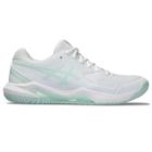 Tênis ASICS GEL-Dedicate 8 - Feminino - Branco e Verde