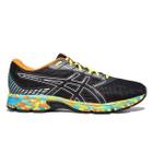 Tênis ASICS GEL-Impression 11 - Masculino - Preto com Laranja