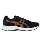 Tênis ASICS Raiden 4 - Masculino - Preto/Laranja