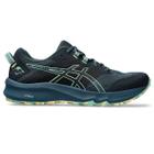 Tênis ASICS Trabuco Terra 2 - Masculino - Azul Marinho com Verde e Amarelo