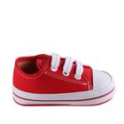 Tênis Bebê Winston + 2 Pares De Meia 0145. Vermelho