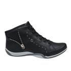 Tenis Bota Kolosh Original Feminino Botinha Cano Alto Casual Sapatenis Ultraconforto Fashion Calce Facil Detalhes Ziper