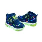 Tenis Botinha Infantil Dinossauro Com Led Ref Mp2213