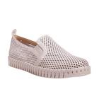 Tênis Bottero Slip On Couro - Feminino - Branco off