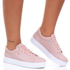 Tênis Branco Feminino Casual Estilo Shoes