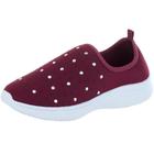 Tenis calce facil feminino casual meia confortavel leve macio - via angel