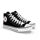 Tênis Cano Alto Branco Feminino Star Conforto Feet Casual Estilo All