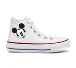 Tenis Cano Alto Mickey Adulto Infantil