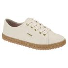 Tenis casual feminino basico napa floather moleca 