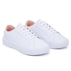 Tênis Casual Feminino Cadarço Soft Feet Moda Confortável Dia a Dia