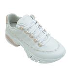 Tênis Casual Feminino Chunky Dad Sneaker Ramarim 22-80104 - Branco/Blush - 37