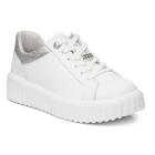 Tenis Casual Feminino Pegada couro Brilho 212103 Flatform