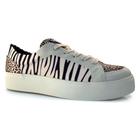 Tênis Casual Feminino Quiz Off White 63-1778-08