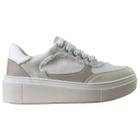 Tenis Casual Feminino Vizzano Plataforma Branco Napa