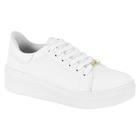 Tênis Casual Flatform Branco Vizzano Lançamento