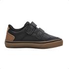 Tênis Casual Infantil Menino Klin Preto