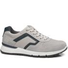 Tênis Casual Pegada Masculino em Couro Silver 111604-07