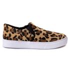 Tênis Casual Slip-On Sapatilha Feminino Estampas Confortável Leve Estiloso Baladinha