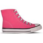 Tênis Casual Street Star Feminino Cano Alto ST0777 - Pink