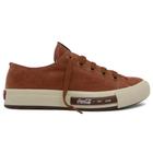 Tênis Coca-Cola Feminino Daytona Suede Camel CC2255