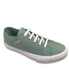 Tênis Coca-Cola Sandy Canvas Feminino Verde Off White