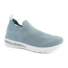 Tenis comfortflex feminino casual em knit slip-on 23-48331