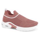 Tenis comfortflex feminino slip-on knit madrid 22-89301