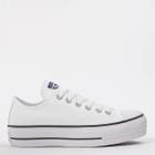 Tênis Converse All Star Plataforma Napa Branco