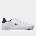 Tênis Couro Lacoste Court Sneakers Masculino