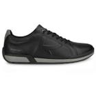 Tênis Couro Masculino Kildare Grid Sapatênis Casual Preto 1193.4954