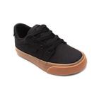 Tênis DC Anvil TX LA Black/Black/Gum