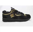 Tenis dc shoes josh kalis lite black/gold