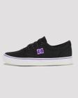 Tênis DC Shoes New Flash 2 TX - Black/ Purple/ White