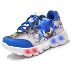 Tenis De Led Masculino Sonic Infantil Meninos Estilo Original