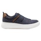 Tenis Democrata Masculino Denim Joe Ultra Light Couro Casual