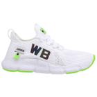 Tenis Esportivo Academia/Corrida Knit Solado E.V.A WB