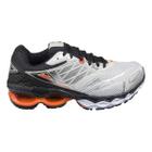 Tenis Esportivo Corrida Masculino Prata Basico Confortavel Wave Force