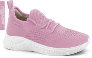 Tênis Esportivo Feminino KNIT FLY - Comfortflex - 2358406