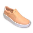 Tênis Fem Ramarim Slip On Plataforma Pêssego 22-91201