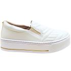 Tenis Feminino Adulto Slip On Ramarim Plataforma Casual