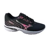 Tenis Feminino AUX 025 Adulto PRETO/PINK