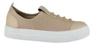 Tenis Feminino Bebecê Casual Slip On Sem Cadarço Nude