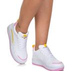 Tênis Feminino Branco Esporte Academia Macio - CLASSEK