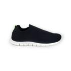 Tenis Feminino Calce Facil Actvitta Tecido Knit Preto